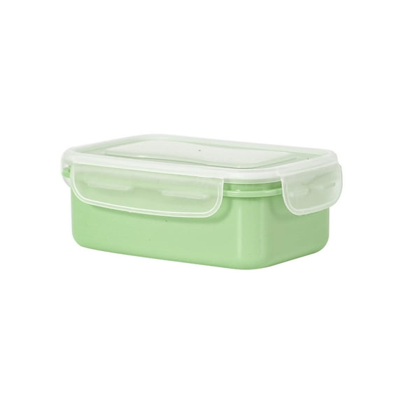 Qholemyo Small Rectangular Airtight Food Storage Containers With Lids Plastic Refrigerator Fresh Keeping Box Kitchen Lunch Box
