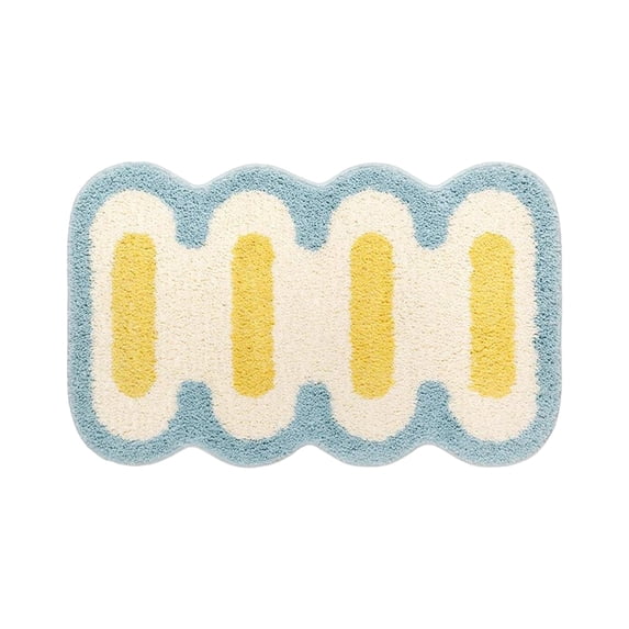 Qholemyo Soft Area Rugs For Bedroom 16"X24" Thickened Rugs Room Small Rugs Bath Mat Non Slip Mat