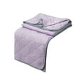 thumbnail image 1 of Qholemyo Soft Cover Quilt Summer Quilt Lightweight Bed Quilt Blue Purple Blanket All Season Double, 1 of 6