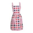 thumbnail image 1 of Qholemyo Soft Kitchen Apron With 2 Pockets Adjustable Straps Chef Cooking Apron For Women Men Baking Cleaning, 1 of 4