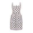 thumbnail image 1 of Qholemyo Soft Kitchen Apron With 2 Pockets Adjustable Straps Chef Cooking Apron For Women Men Baking Cleaning, 1 of 4