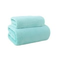 thumbnail image 1 of Qholemyo Soft Linen 1Pc Towel Set 1 Bath Towel 1 Washcloth Towels For Bathroom Towel Set For Adults Highly Absorbent And Towel Set Cotton Bath Towels, 1 of 4