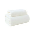 thumbnail image 1 of Qholemyo Soft Linen 1Pc Towel Set 1 Bath Towel 1 Washcloth Towels For Bathroom Towel Set For Adults Highly Absorbent And Towel Set Cotton Bath Towels, 1 of 4