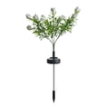 thumbnail image 1 of Qholemyo Solar Simulation Gardenia Garden Plug-in Outdoor Waterproof Lamp with solar light outdoor waterproof solar powered lights, 1 of 3
