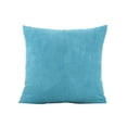 thumbnail image 1 of Qholemyo Solid Bean Velvet Decorative Throw Pillow Soft Lumbar Support Cushion Set For Sofa Living Room Bedside, 1 of 6
