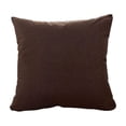 thumbnail image 1 of Qholemyo Solid Bean Velvet Decorative Throw Pillow Soft Lumbar Support Cushion Set For Sofa Living Room Bedside, 1 of 6