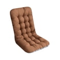 thumbnail image 1 of Qholemyo Solid Color Integrated Thickened Winter Office Cushion Recliner Rocking Chair Butt Cushion Warm Comfortable For Home, 1 of 6