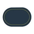 thumbnail image 1 of Qholemyo Solid Color Leather Western Dining Mat Oilproof Dining Table Mat Hotel Home Dining Mat Non Slip Bowl Mat Oval Insulation Mat table mats dinner placemats, 1 of 8
