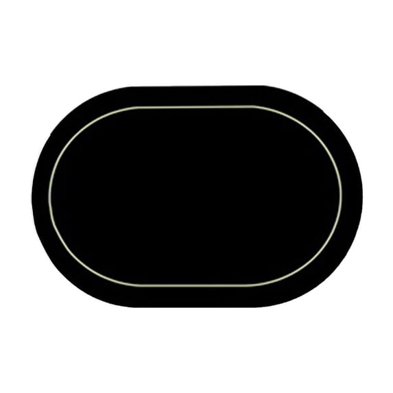 Qholemyo Solid Color Leather Western Dining Mat Oilproof Dining Table Mat Hotel Home Dining Mat Non Slip Bowl Mat Oval Insulation Mat table mats dinner placemats
