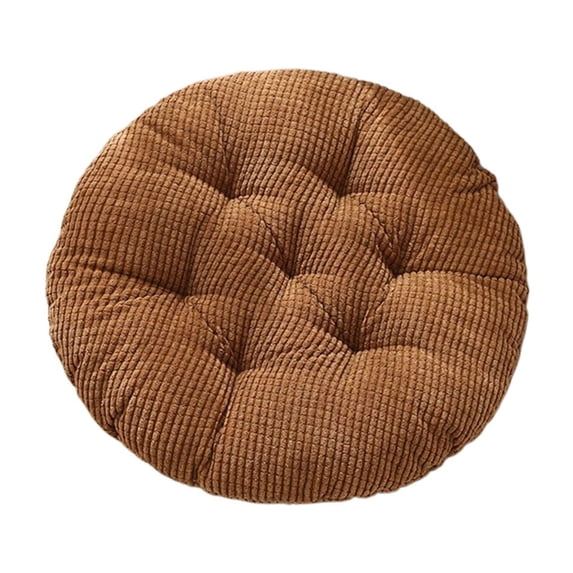 Qholemyo Solid Color Thickened Soft Padded Chair Cushion Floor Cushion For Kitchen Dining Chairs Patio Pressure Relief Seat Cushion