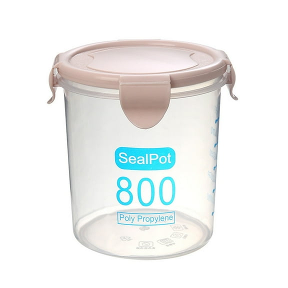 Qholemyo Stackable Plastic Storage Boxes Airtight Food Storage Containers Kitchen Refrigerator Storage Tanks Pantry Organizers