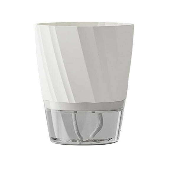 Qholemyo Stackable Self Watering Planter Water Culture Pot for Pothos Indoor Plants Home Decor