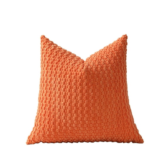 Qholemyo Standard Size Soft Weave Pillowcases - Breathable & Face-Friendly, Decorative Weave Pillow Shams For Home Decor