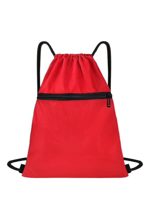 Storage And Organization Oxford Cloth Waterproof Drawstring Backpack Travel Essentials Fitness Sports Organizer With Extra Small Pocket
