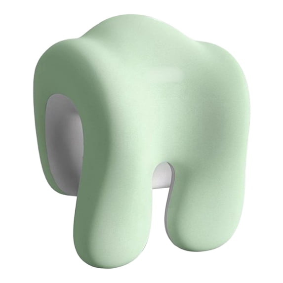 Qholemyo Supportive Foam Neck Pillow Cervical Support Pillow Travel Essentials For Home Desk Sleeping Resting