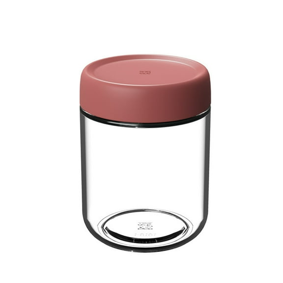 Qholemyo Thick Glass Airtight Food Storage Containers With Lids Reusable Leak Proof Wide Mouth Jar For Oats Salad Dressing Snack