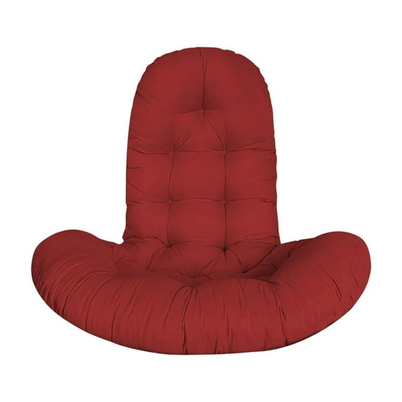 Qholemyo Thickened Enlarged Basket Cushion - Suitable for Swings, Single Sofa, Hanging Chairs & Indoor/Outdoor Cradles, Versatile Outdoor Chair Cushions & Indoor Seat Cushions