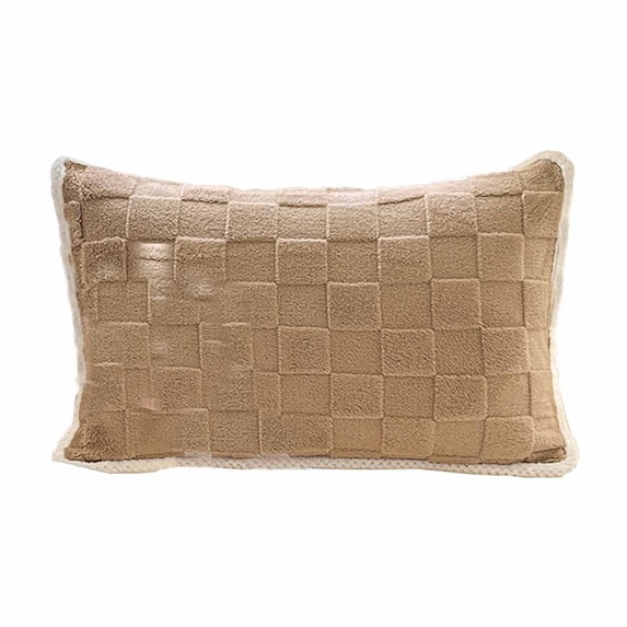 Qholemyo Thickened Taffeta Pillow Covers Warm Pillow Towel Hotel Quality Pillow Cover Home Goods Soft Sleeping Pillow