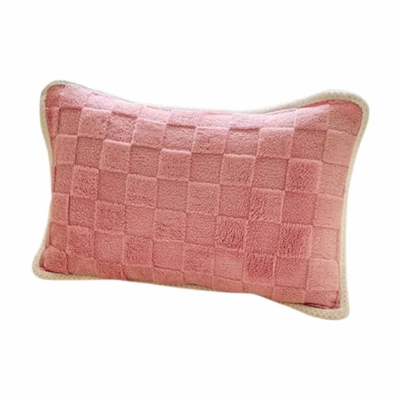 Qholemyo Thickened Taffeta Pillow Covers Warm Pillow Towel Hotel Quality Pillow Cover Home Goods Soft Sleeping Pillow