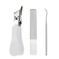 thumbnail image 1 of Qholemyo Three Sets Of Beak Beveled Nail Clippers Finger Nail Clippers Adult Stainless Steel Beak Nail Clippers, 1 of 7