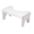 thumbnail image 1 of Qholemyo Toilet Squatting Poop Stool - Bathroom Potty Step Stool, Toilet Assistance Step, Fits All Toilets, Detachable Stackable, Toilet Squat Step Stool, 1 of 7
