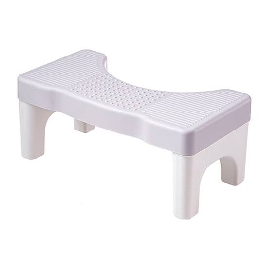 Qholemyo Toilet Squatting Poop Stool - Bathroom Potty Step Stool, Toilet Assistance Step, Fits All Toilets, Detachable Stackable, Toilet Squat Step Stool