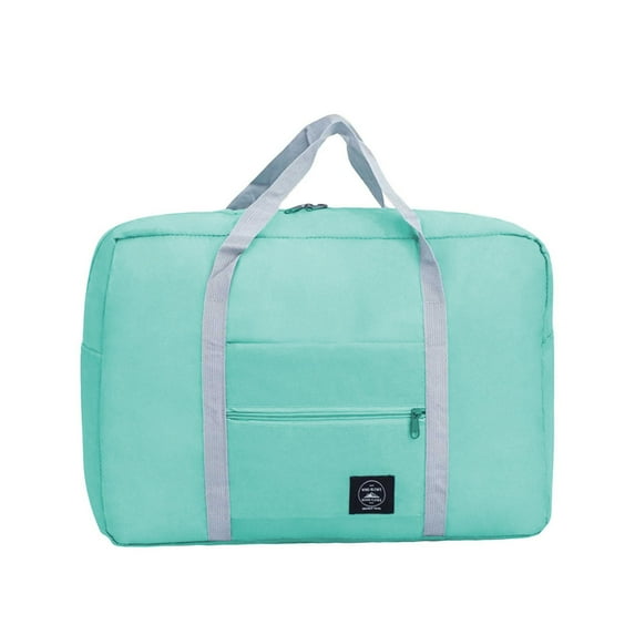 Qholemyo Travel Sports Gym Duffel Bag Folding Organizer With Trolley Sleeve Clothes Storage Organizer