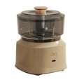 thumbnail image 1 of Qholemyo USB Charging Wireless Garlic Chopper Portable Mini Food Processor Vegetable Masher For Onions Meat And Spices Kitchen Gadgets, 1 of 9
