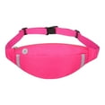 thumbnail image 1 of Qholemyo Unisex Fanny Pack With Headphone Hole Crossbody Bag Gym Bag Perfect For Travel Running Hiking Cycling, 1 of 4