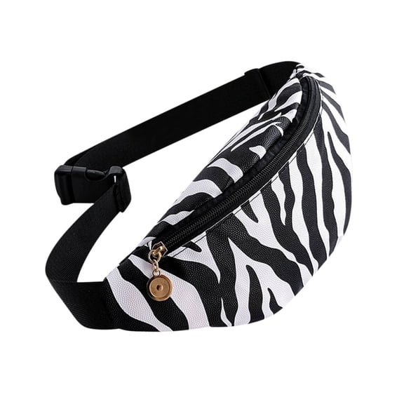 Qholemyo Unisex Printed Sport Waist Pack Fanny Pack Gym Bag Perfect For Hiking Fitness Cycling Gym