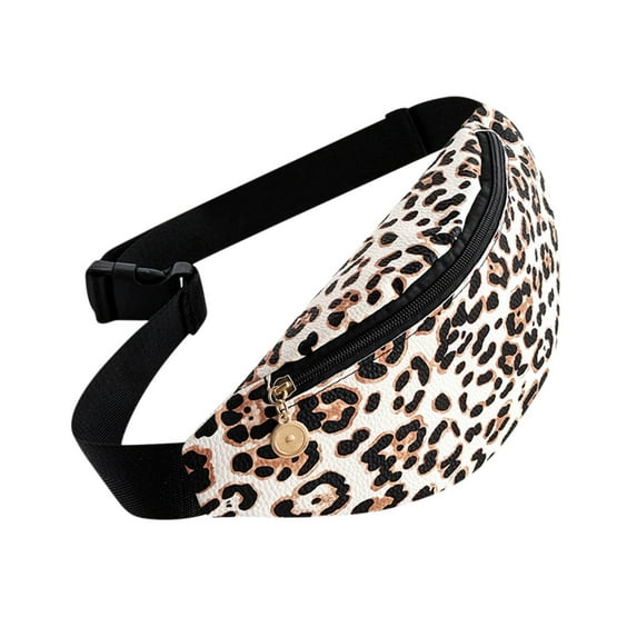 Qholemyo Unisex Printed Sport Waist Pack Fanny Pack Gym Bag Perfect For Hiking Fitness Cycling Gym