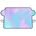thumbnail image 1 of Qholemyo Universal Car Cover Umbrella Car Snow Cover Front Windshield Frost And Snow Cover Winter Antifreeze Cover Car Clothing Car Umbrella Cover, 1 of 6