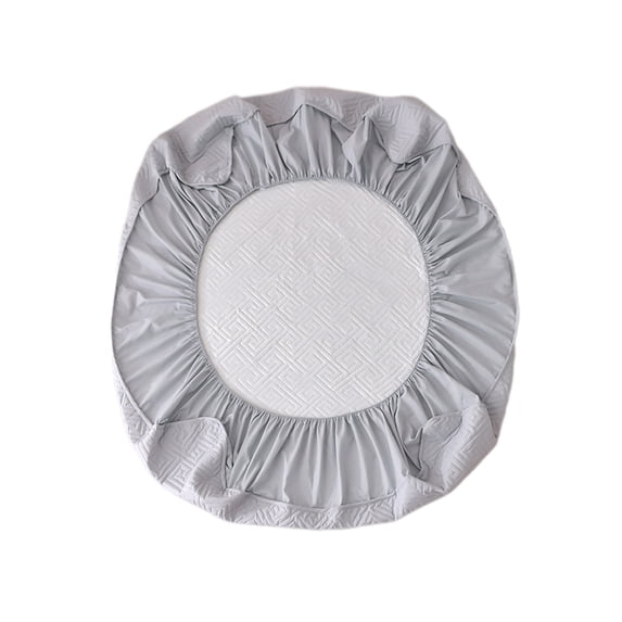 Qholemyo Water Proof Bed Hats Piece Thickened Cotton Bed Protector Waterproof Mattress Protector Fall Winter Bedspread Bed Sheet