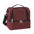 thumbnail image 1 of Qholemyo Waterproof Double Layer Insulated Lunch Bag Cooler Tote For Bento Milk Bottle Meal Boxes, 1 of 8