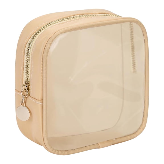 Qholemyo Waterproof Nylon Mini Cosmetic Bag Portable Small Objects Storage Organizer Toiletry Pouch Travel Essentials