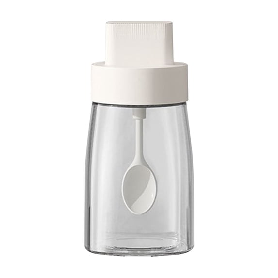 Qholemyo Waterproof Sealed Glass Seasoning Box Household Kitchen Storage Container For Seasoning Bottles Spice Jars Home Goods