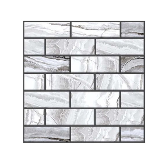 Qholemyo Waterproof Self Stick Wall Stickers Kitchen Bathroom Wall Decor Room Decor Stickers