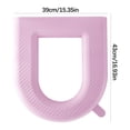 thumbnail image 1 of Qholemyo Waterproof Soft Toilet Seat Cushion Padded Toilet Seat Cushion U-Shaped Toilet Seat Ring Pad, 1 of 4