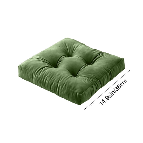Qholemyo Winter Thickened Non Slip Chair Cushions Student Stool Warm Cushion Tatami Chair Cushion Car Booster Seat Cushion Soft Warm For Cold Days