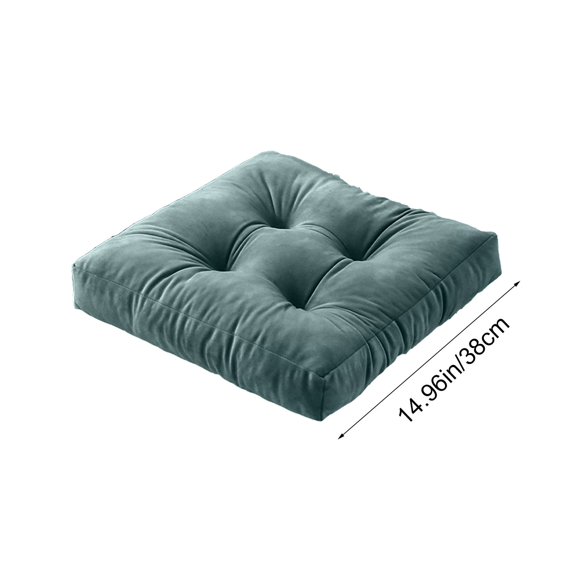 Qholemyo Winter Thickened Non Slip Chair Cushions Student Stool Warm Cushion Tatami Chair Cushion Car Booster Seat Cushion Soft Warm For Cold Days