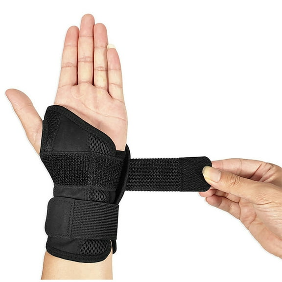 Qholemyo Wrist Support Splint Carpal Tunnel/Tendinitis/Arthritis Pain Relief Arm Stabilizer with Sleeve & Shoulder Strap (1PC) Professional Pain Relief Protective Gear Comfortable Wrist Support