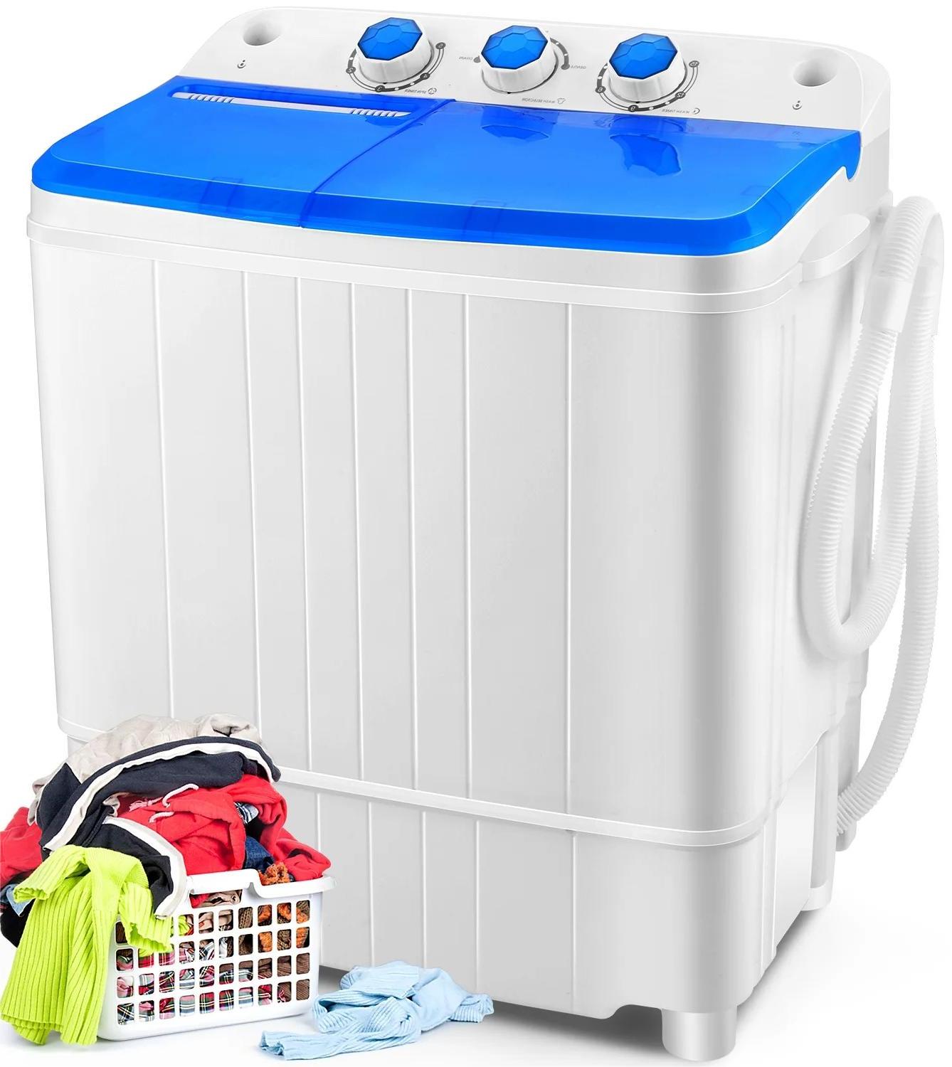 Deco Home Portable Washing Machine for Apartments, Dorms, and Tiny