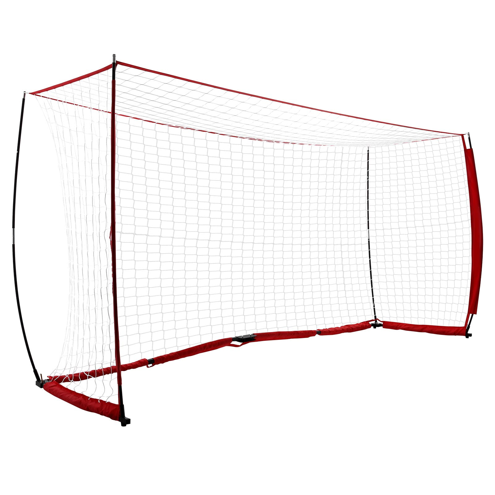 Qhomic Portable Soccer Goal, 12 x 6 ft Strong Reboundable Folding