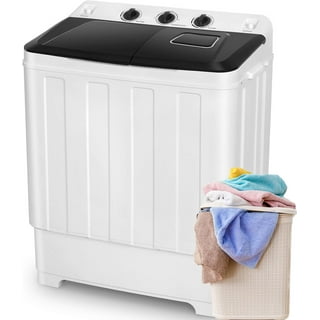 2IN1 Mini Portable Washing Machine, 7.6lbs Twin Tub