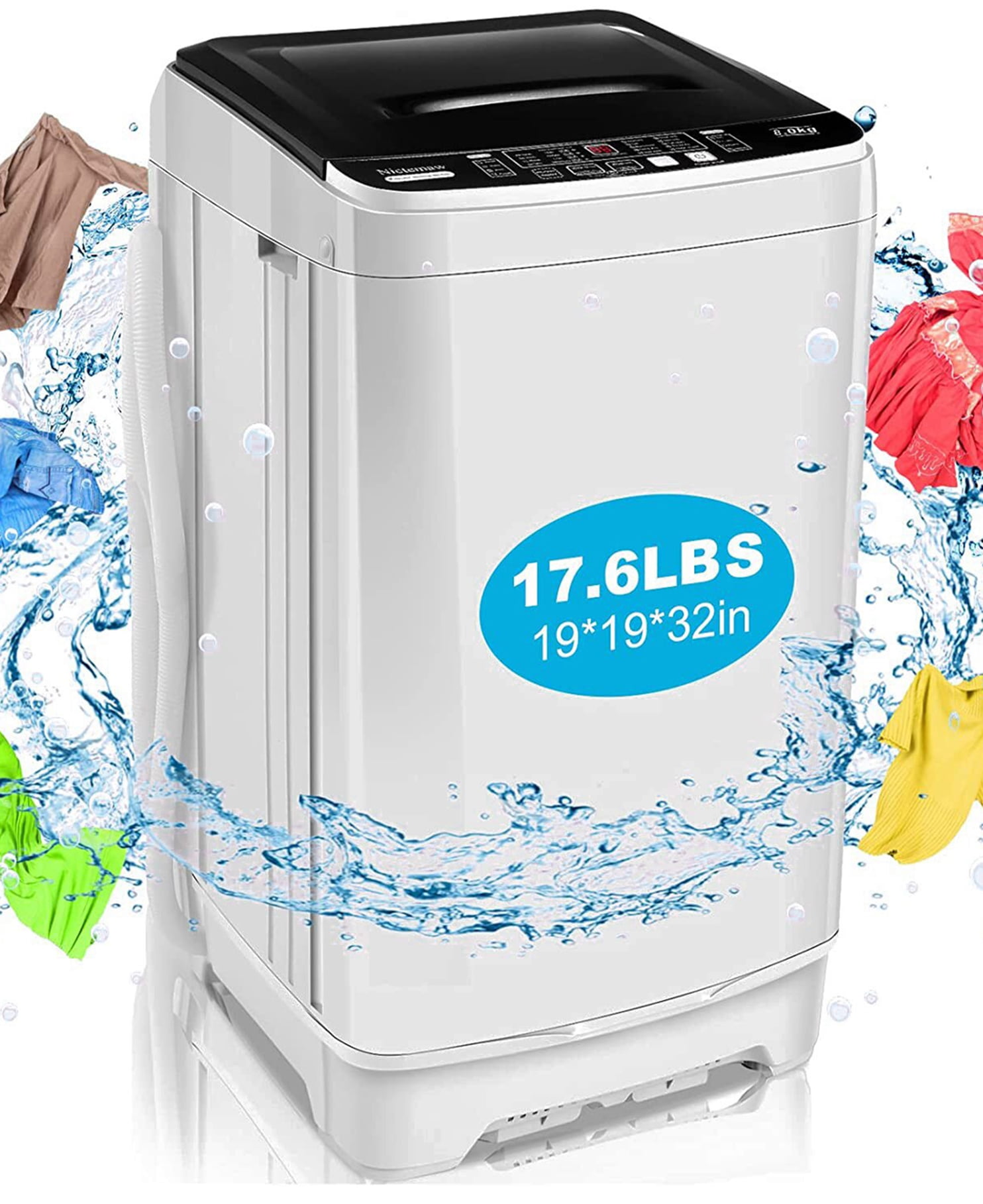 Pyle Upgraded Version Portable Washer - Top Loader Portable Laundry, Mini  Washing Machine, Quiet Washer, Rotary Controller, 110V - For Compact  Laundry, 4.5 Lbs. Capacity, Translucent Tubs - PUCWM11 - Yahoo Shopping