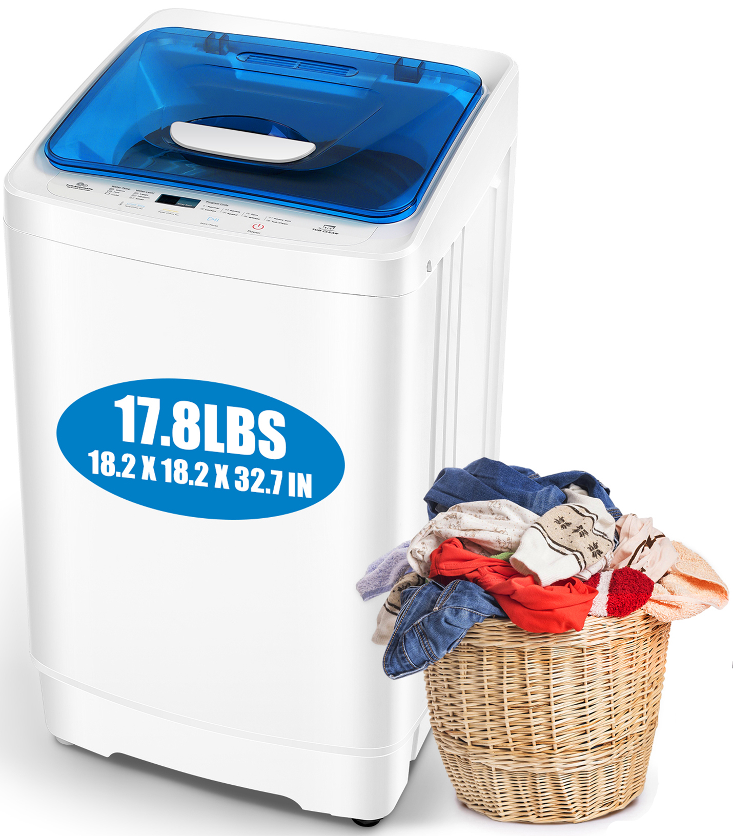 Equator Allinone 13 lb Compact Combo Washer Dryer with two Detergent