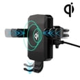 thumbnail image 1 of Qi Certified 2-in-1 Wireless Charger and Car Vent Phone Mount Compatible for Razer Phone 2, Kyocera DuraForce Pro 2, BLU Vivo XI+ (Black), 1 of 6