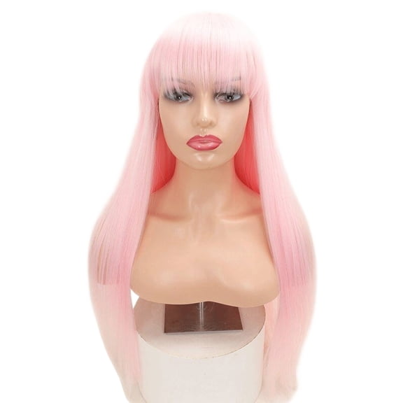 Qi Liu Hai Long Straight Hair Wig Headset | Natural And Realistic | Suitable For Multiple Occasions