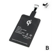 Qi Micro USB Type-C interface Wireless Charger Adapter Receiver Charging S6O4