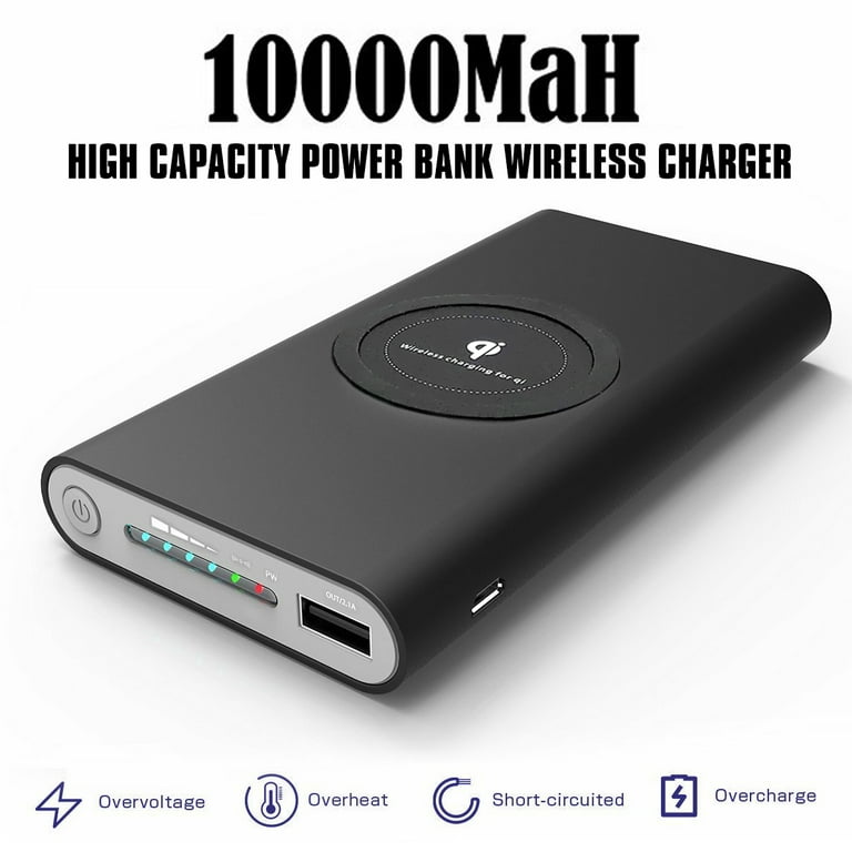 Power bank with wireless charging discount